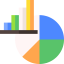 Pie chart icon 64x64