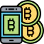 Bitcoins icon 64x64