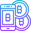 Bitcoins icon 64x64
