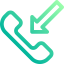 Incoming call icon 64x64