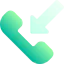 Incoming call icon 64x64