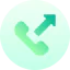 Outcoming call icon 64x64