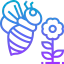 Bee icon 64x64