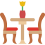 Dinner table icon 64x64