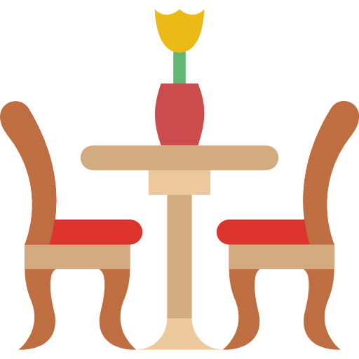 Dinner table icon