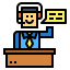 Commentator Symbol 64x64