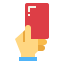 Red card icon 64x64