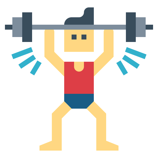 Weightlifting icon