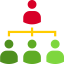 Subordination icon 64x64