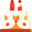 Wedding cake icon 64x64