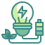 Green energy icon 64x64