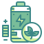 Green energy icon 64x64