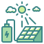 Solar cell icon 64x64