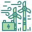 Wind energy icon 64x64