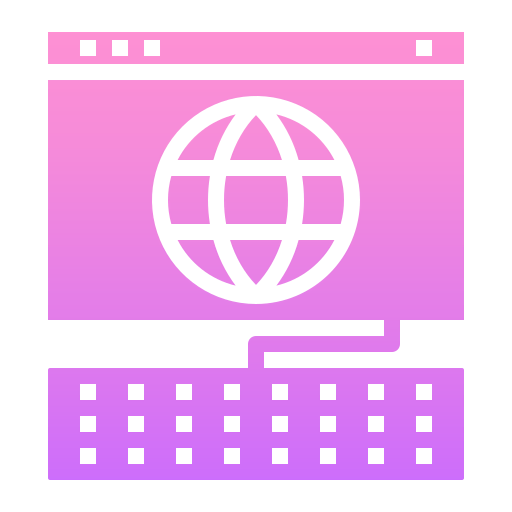 Online learning icon