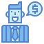 Businessman icon 64x64