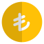 Turkish lira Ikona 64x64