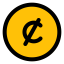 Cents symbol icon 64x64