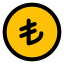 Turkish lira icon 64x64