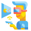 Virtual reality icon 64x64