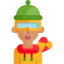 Skier icon 64x64