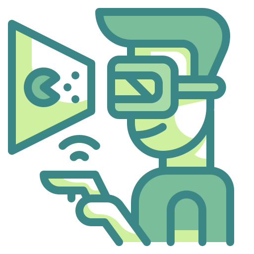 Virtual reality icon