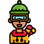 Skier icon 64x64