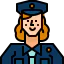 Policewoman icon 64x64
