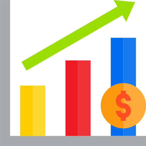 Bar graph icon