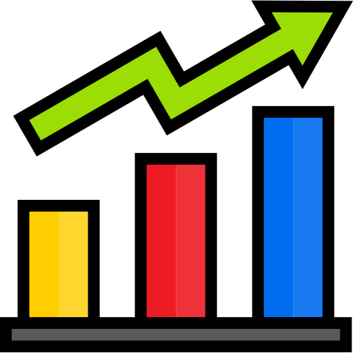 Bar graph icon