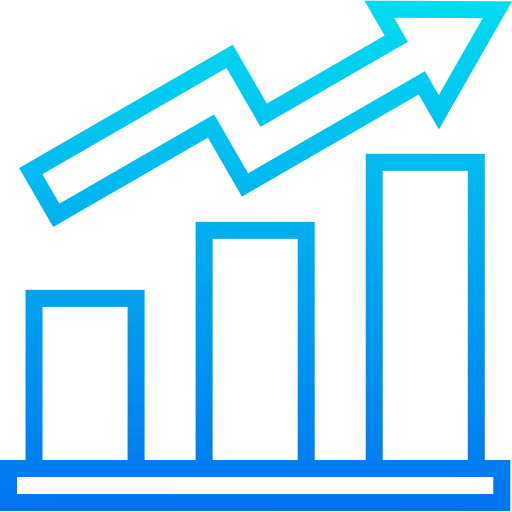 Bar graph icon