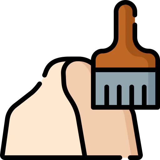 Brushing icon