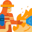Firefighter icon 64x64