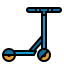Kick scooter icon 64x64