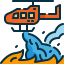Fire retardant icon 64x64