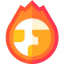 Global warming icon 64x64