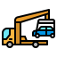 Crane truck icon 64x64