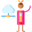 Cloud computing icon 64x64