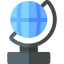 Globe grid アイコン 64x64