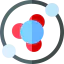 Atomic structure icône 64x64