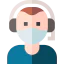 Call center agent icon 64x64