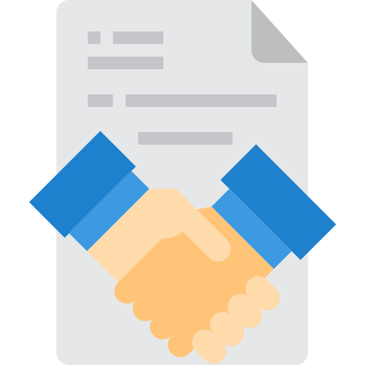 Contract icon
