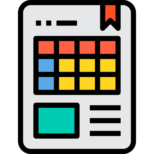 Paper work icon