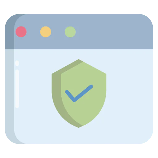 Web protection icon