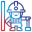 Construction worker icon 64x64