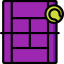 Tennis court icon 64x64