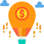 Hot air balloon icon 64x64