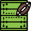 Rugby pitch icon 64x64