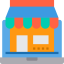 Online shop icon 64x64