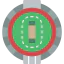 Cricket ground icon 64x64